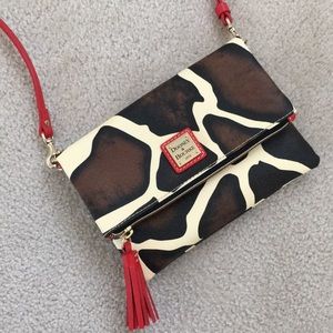 NWOT Dooney & Bourke Crossbody Foldover Bag